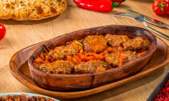 Kiremitte Köfte görseli