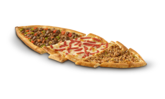 Kıymalı Kaşarlı Yumurtalı Pide görseli