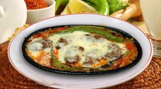 Kiremitte Köfte Kaşarlı görseli