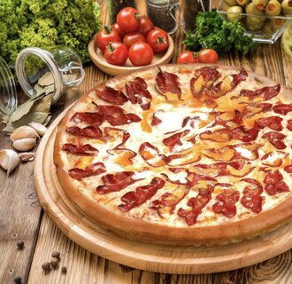 Pastırmalı Pizza (Küçük) 1 Alana 1 Bedava görseli