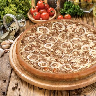 Tonno Pizza (Büyük) (1+1) görseli