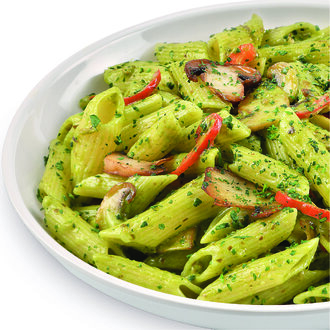 Pesto Soslu Makarnam görseli