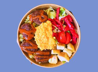 Hot Chili Soslu & Köfte Bowl görseli