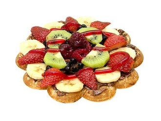 Berry Berry Berry Good Waffle görseli