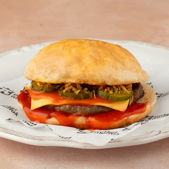 Acı Soslu Klasik Burger görseli