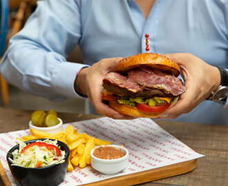 Texas Burger (180 Gr Köfte) görseli