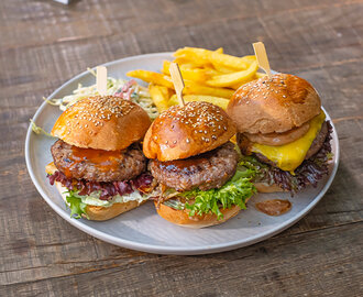 Üçlü Burger görseli