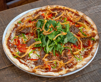 Barbeku Etli Pizza görseli