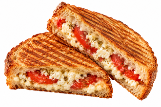 Beyaz Peynirli Domatesli Tost görseli