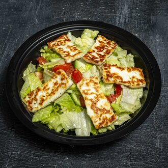 Kızarmış Halloumi Salatası görseli