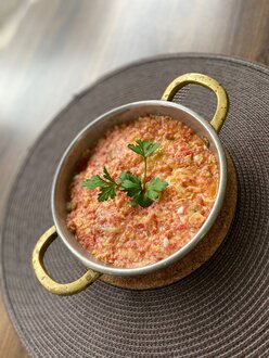 Beyaz Peynirli Menemen görseli