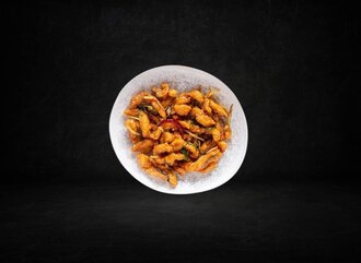 Zencefil Soslu Çıtır Tavuk görseli