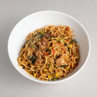 Karidesli Noodle görseli