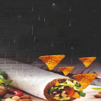 Doritoslu Çiğ Köfte Dürüm görseli