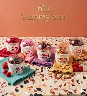 Yummy Cup (6 Adet) görseli