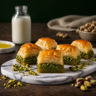 Fıstıklı Baklava (1 Kg) görseli