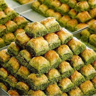 Fıstıklı Kuru Baklava (1 Kg) görseli