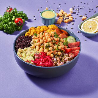 Nohutlu Vejetaryen Bowl görseli