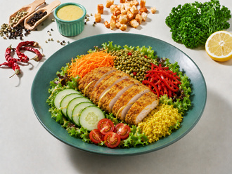 Lets Çıtır Schnitzel Salata🥗 görseli