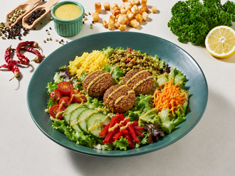 Lets Vejetaryen Falafel Salata🥗 görseli