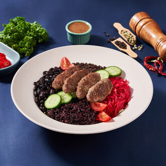 Grill Ball / Izgara Köfte Salata görseli