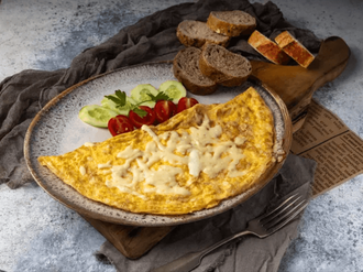 Kaşar Peynirli Omlet görseli