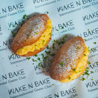 Lemon Curd Bao Bun görseli