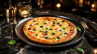 Dört Mevsim Pizza (Orta Boy) görseli