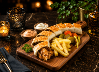 Kaşarlı Arap Tavuk Döner görseli