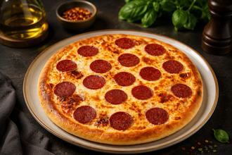 Sucuklu Pizza (Orta Boy) görseli