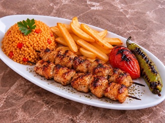 Soslu Tavuk Şiş görseli
