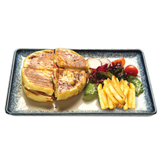 Biberli Karışık Bazlama Tost görseli