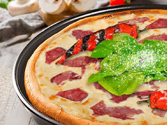 Pastırmalı Pizza (Küçük Boy) görseli