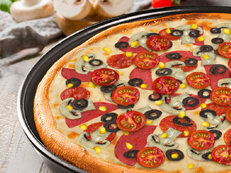 Karışık Pizza (Büyük Boy) görseli