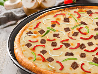 Kavurmalı Pizza (Ultra Büyük Boy) görseli