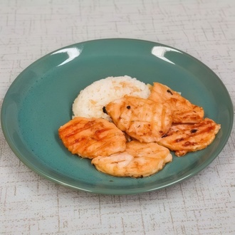 Izgara Tavuk & Pirinç Pilavı görseli