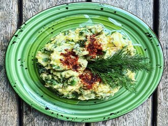 Vejetaryen Hardal Soslu Patates Salatası (250 Gr.) görseli