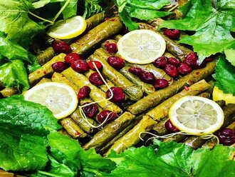 Vegan Zeytinyağlı Vişneli Yaprak Sarma ( 250 Gr. ) görseli