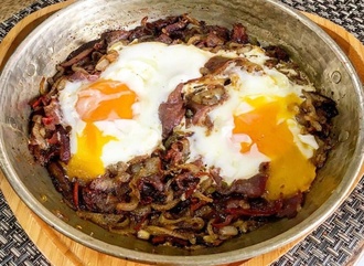 Pastırmalı Yumurta-yı Hümayun görseli