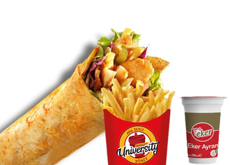 Menü 1 Tavuk Dürüm (80Gr.) görseli