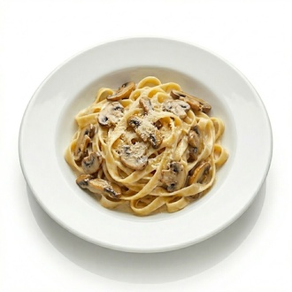 Kremalı Mantarlı Fettucini görseli