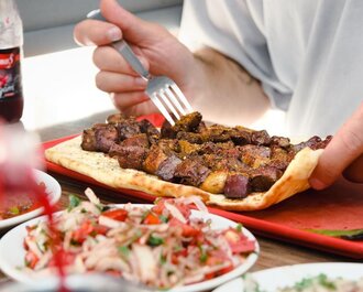 4'Lü Kuzu Ciğer Şiş Dürüm Menü görseli