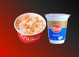 Double Nohutlu Pilav Menü (500 Gr.) görseli