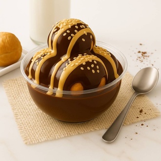 Tahinli Susamlı Profiterol (250 Gr.) görseli