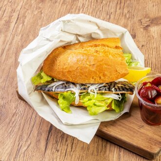 Ekmek Arası Duble Izgara Uskumru görseli