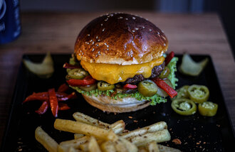 Crab Mexico Spicy Burger görseli