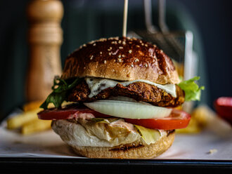 Crab Chicken Spicy Burger görseli