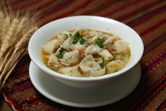 Özbek Çuçvarası (Sulu Mantı) görseli