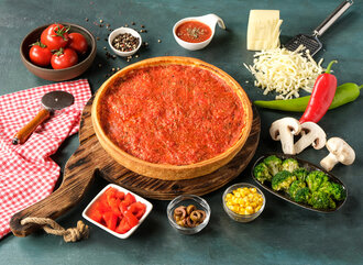 Seanson Veggie Derin Tava Pizza (Büyük Boy) görseli