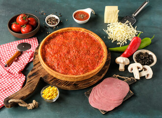Quattro Stagioni Derin Tava Pizza (Küçük Boy) görseli